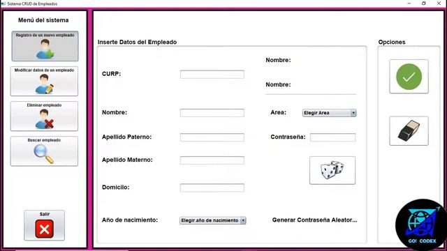 Sistema CRUD / Salto de linea en JLabel (Etiqueta de texto) / JAVA / (Video 8/24) смотреть онлайн