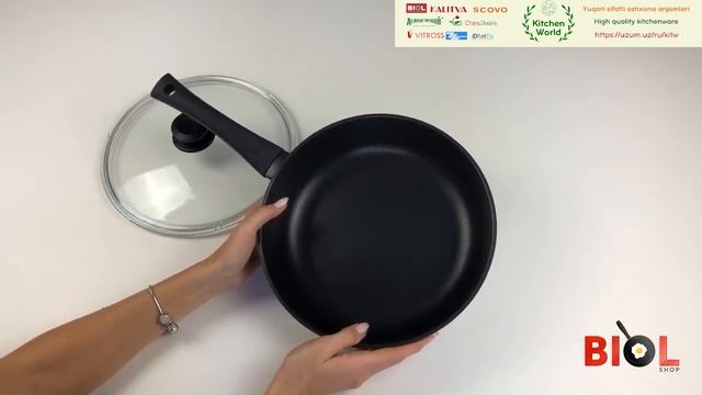 Сковорода с крышкой Biol Classic (20-28)07РС смотреть онлайн