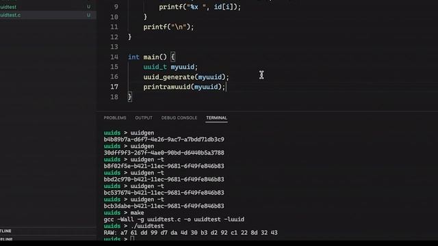 Generating Unique Identifiers in Your Programs (GUIDs/UUIDs) смотреть онлайн