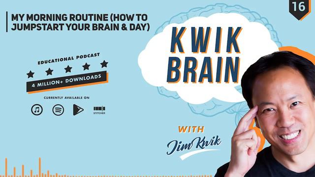 Kwik Brain Episode 16: My Morning Routine - How to Jumpstart Your Brain & Day смотреть онлайн