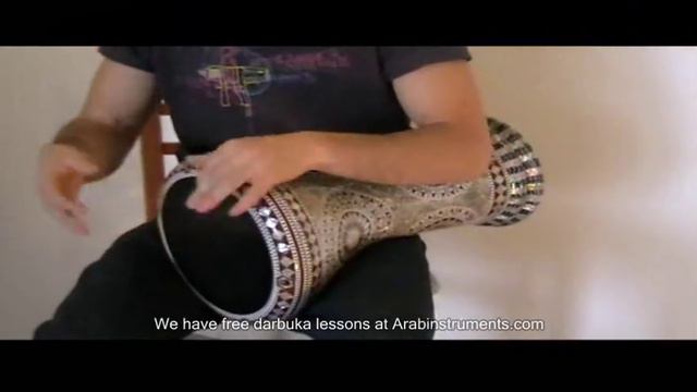 Solo Darbuka / Doumbek 27 - Gawharet El Fan Darbuka - Belly Dance - ArabInstruments.com - طبلة