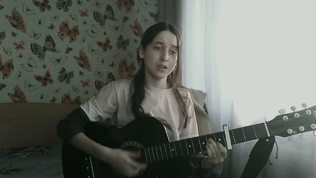 Журавли кавер на гитаре + аккорды (кавер _k_arial) смотреть онлайн