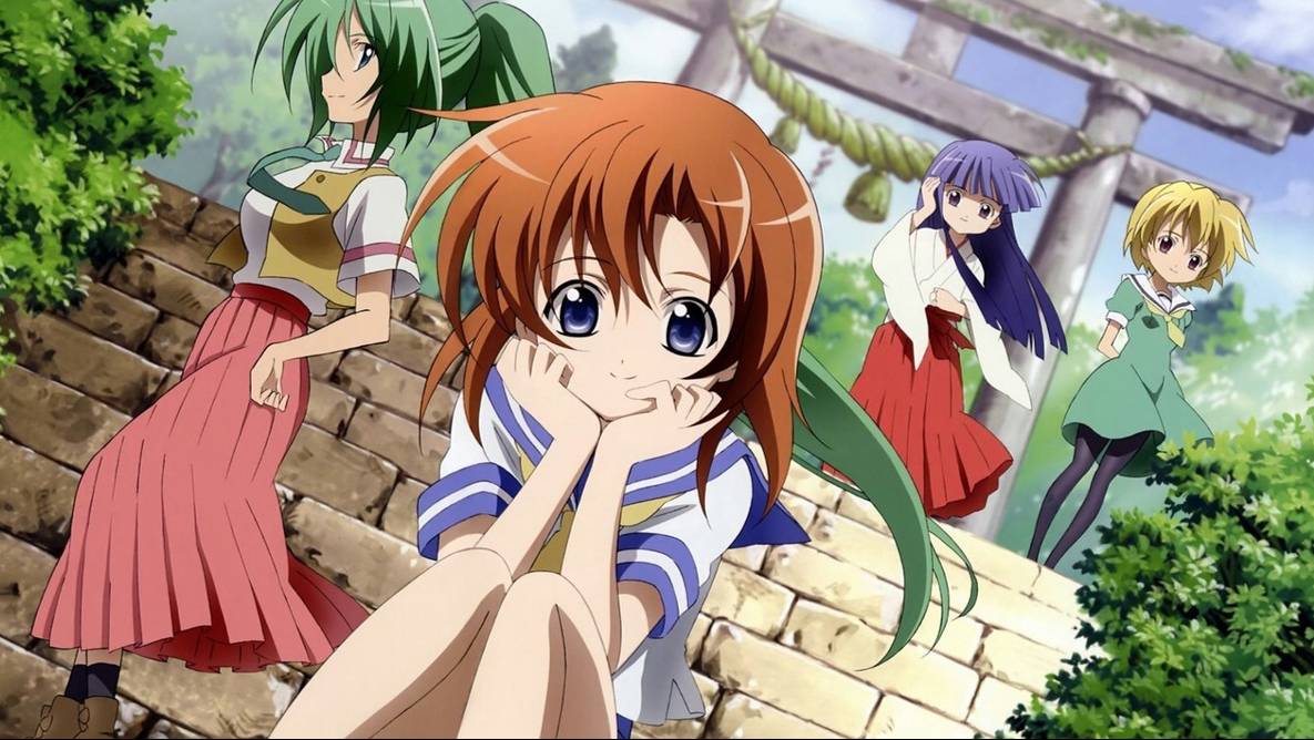 Higurashi no Naku Koro ni All Openings ( 1 - 6 ) смотреть онлайн