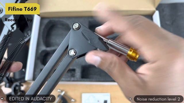 Fifine T669 USB Condenser Microphone Unboxing, Setup & Sound Test || Best Budget Microphone USB Kit