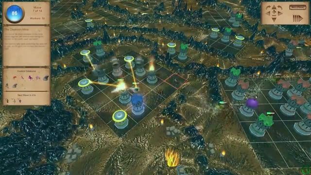 Alarameth TD - Level 9 Dwarven Mines No Leaks смотреть онлайн