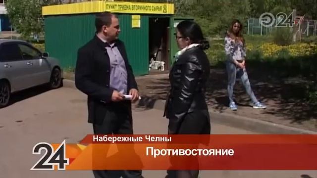 Стихийное собрание устроили жители поселка ЗЯБ в Набережных Челнах