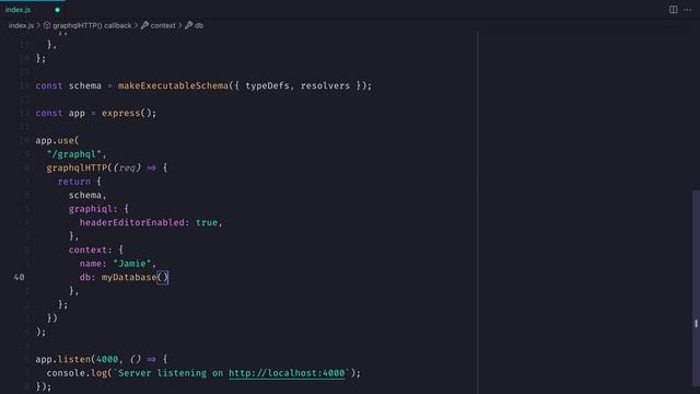 GraphQL Context Arg смотреть онлайн