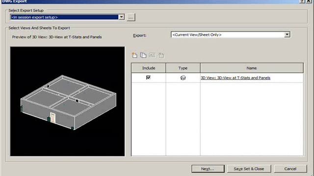 Revit to AutoCAD Draft01 - Preliminary Preview смотреть онлайн