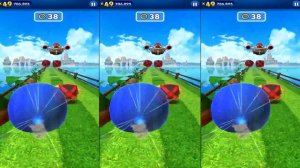 Sonic Dash - Giant Sonic defeat All Bosses Zazz Dr.Eggman All Characters Unlocked Fully Upgraded