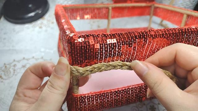 Любите суши? Вот вариант шкатулки из палочек для суши и джутового шпагата! смотреть онлайн