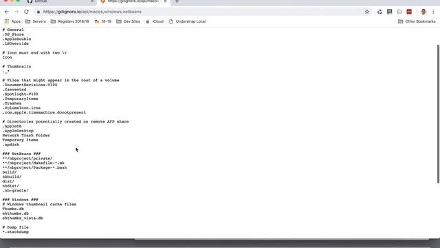 How to create a .gitignore file and include it in a Netbeas project смотреть онлайн