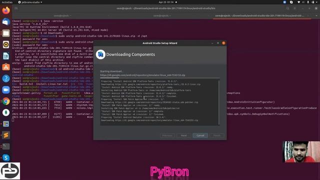 Step by step Installation of Appium, Android Studio and Java in ubuntu and mac OS | pybron смотреть онлайн