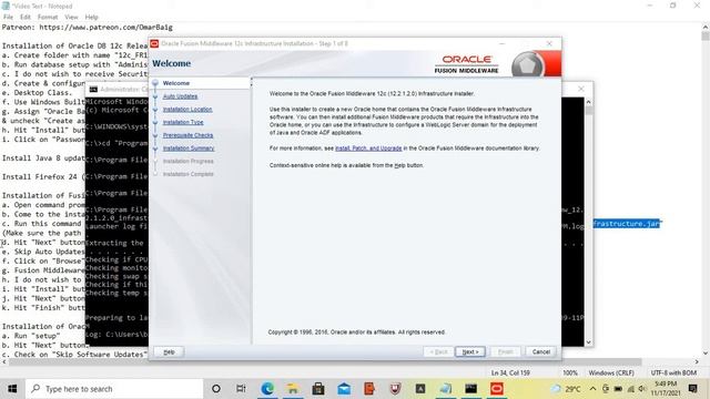 How to Install Oracle Forms & Reports 12c | DB 12cR1 | Windows 10 | Part 1 смотреть онлайн