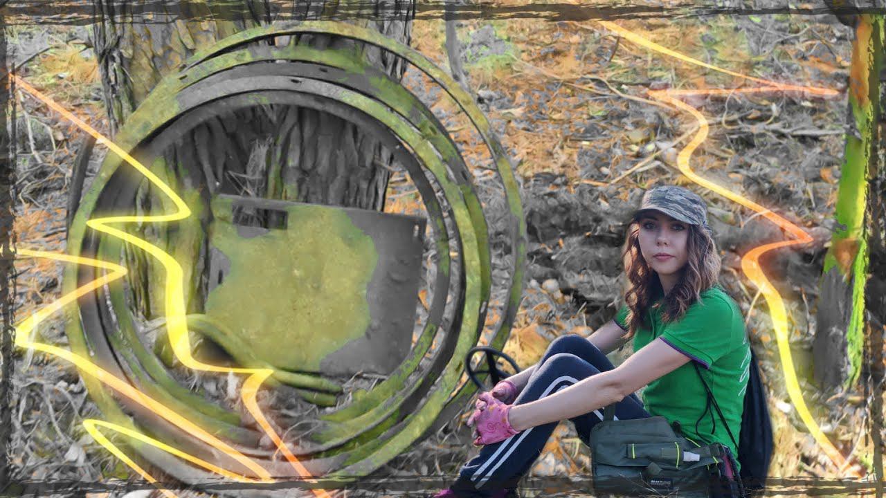 Коп 2022. Нашла схрон колец и бонус в конце! Девушка в поиске с мд. смотреть онлайн