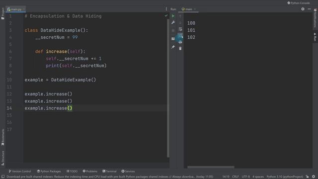 Python OOP For Beginners - Encapsulation & Data Hiding Explained смотреть онлайн