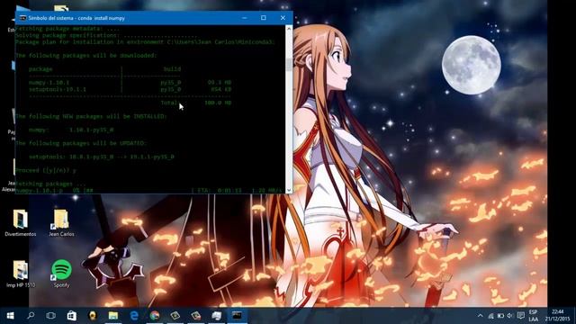 Tutorial para Instalar Python usando Conda смотреть онлайн
