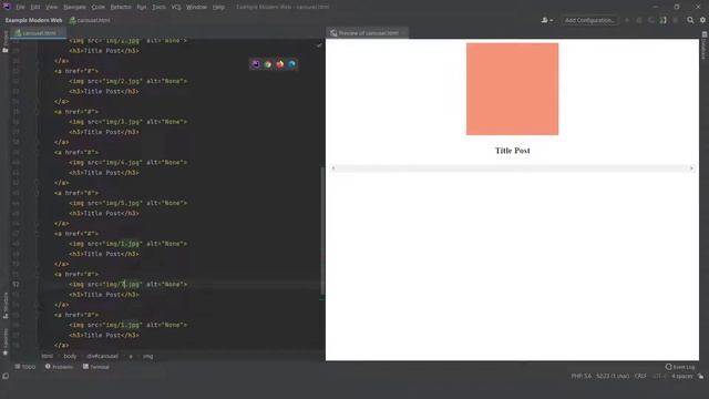 Carousel Post With Css and Html and Javascript (simple And beauty) + Download смотреть онлайн