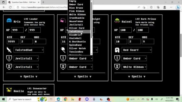 Spamton save editor tutorial