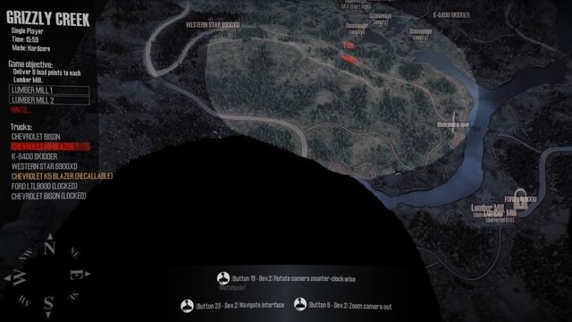 American Wilds DLC - Mudrunner, A Spintires Game - Grizzly Creek Part 1 смотреть онлайн