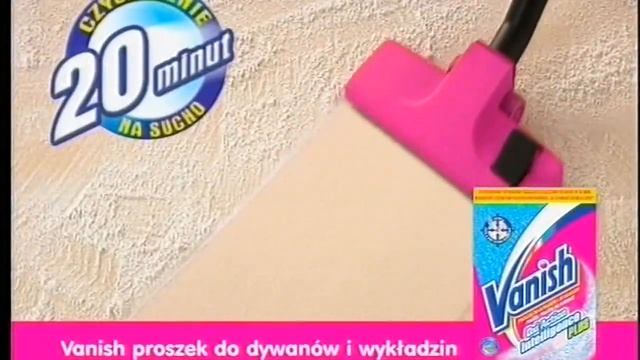 Reklama Vanish Oxi Action Intelligence Plus Proszek Do Dywanów i Wykładzin 2009 смотреть онлайн