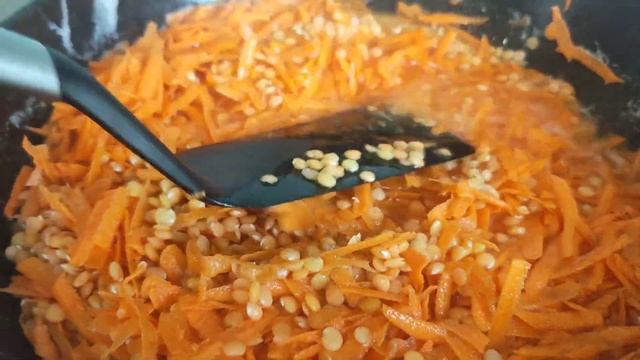 Карри из красной чечевицы. всего 2 ингредиента. смотреть онлайн