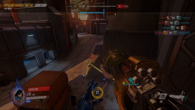 Overwatch - Ракетный шквал (Рейтинговая игра + открытие кейсов, 1080p, 60FPS) смотреть онлайн