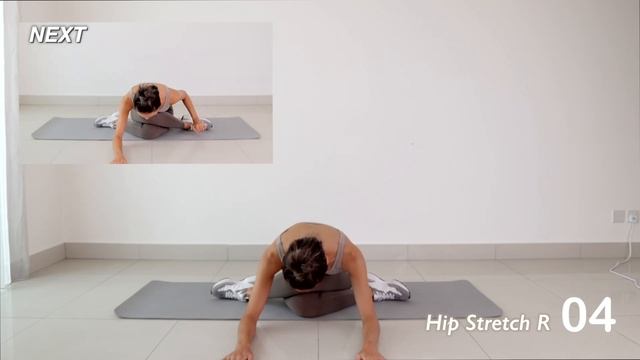 운동효과를 2배로⬆️ 매일 따라하는 하체 스트레칭 - 고관절 통증, 결림 없애기