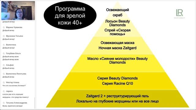 LR ZEITGARD. Подбор косметических средств LR с учетом возраста смотреть онлайн