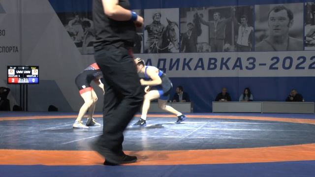 Валиев Чермен (РСО-Алания) - Гамзатов Маламагомед (Дагестан) смотреть онлайн