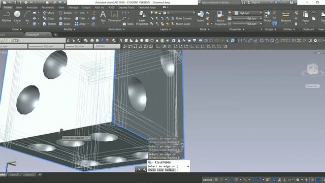 Autocad tutorials || Designing a Dice|| 3D Model смотреть онлайн