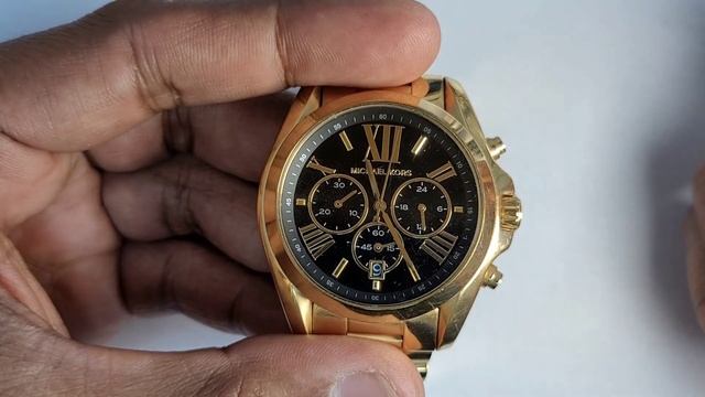 MICHAEL KORS MK-5739 How To Setting TIME and RESET Chronograph Hands смотреть онлайн