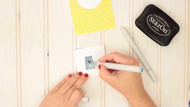Tarjeta fácil en 5 minutos | Cardmaking | Rotuladores Finecolour | CON P DE PAPEL смотреть онлайн
