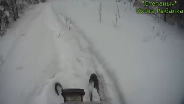 9 заезд Едем к зимовью и на Резервный (2 часть) 28 12 23 смотреть онлайн