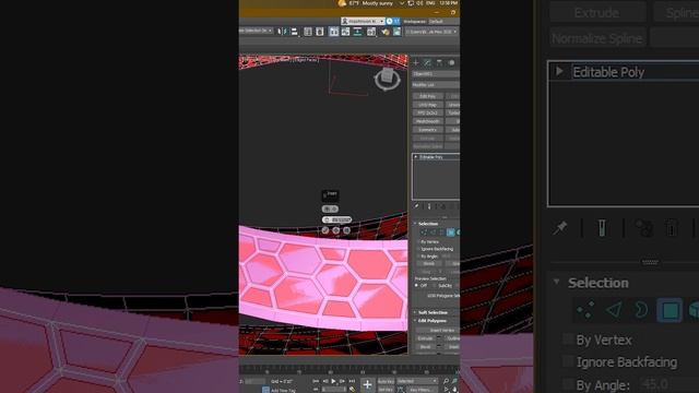 Advanced 3D modeling in 3Ds max _Triply Twisted torus _ #shorts3d #3d #3dart смотреть онлайн