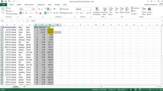 EXCEL 7-dars. Qator va satrlarda ishlash смотреть онлайн