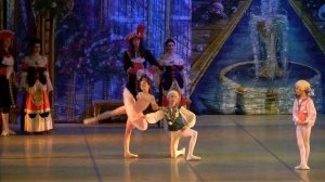 "Спящая Красавица". Выход Авроры и адажио с 4 кавалерами