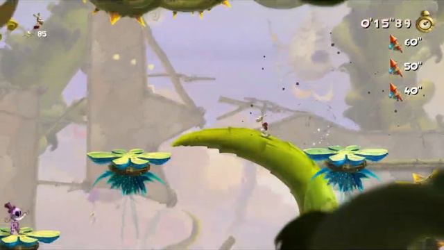 Как пройти ниже 40 секунд Rayman Legends 