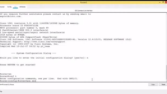 Cisco Packet Tracer || Connecting Two Routers Using Serial Cable смотреть онлайн