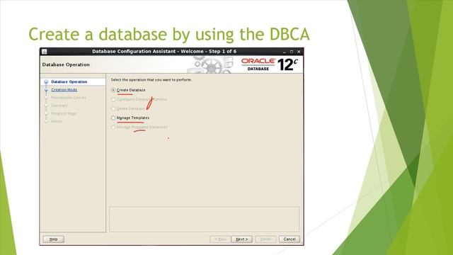 Create Oracle Database using DBCA Part I смотреть онлайн