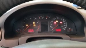 КАК СБРОСИТЬ МЕЖСЕРВИСНЫЙ ИНТЕРВАЛ В АУДИ А6/С5, ПОСЛЕ ЗАМЕНЫ МАСЛА...