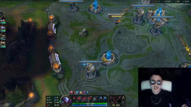 Я ПОПРОБОВАЛ СЫГРАТЬ НА НЁМ | ЛИГА ЛЕГЕНД | LEAGUE OF LEGENDS | КАК ОН ТАК СМОГ!?!?! | ПАРЕНЬ РВЁТ! смотреть онлайн