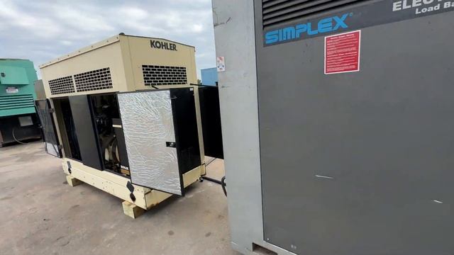 Kohler 125RZG 130 kW natural gas / propane generator GM 8.1L engine, 307 HRs, Yr 2003 - CSDG # 4175 смотреть онлайн