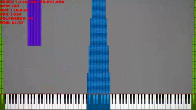 [Black MIDI] We Are Number One Extreme Mode [38.8 Million Notes] смотреть онлайн