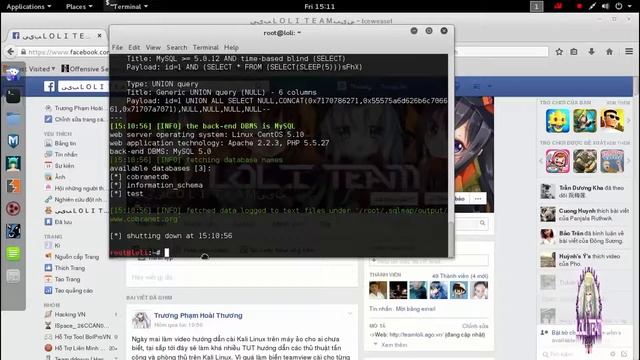 SQL Injection with SQLMap in Kali Linux by LoLi Team смотреть онлайн