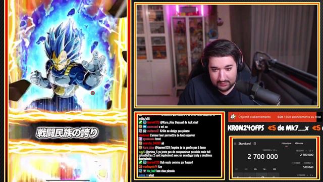 QUAND LE PRINCE DEVIENT LE ROI ! TEST VEGETA SSJBE INT ZLR 6 ANS 100% LIENS 10 ! | DBZ DOKKAN BATTL смотреть онлайн