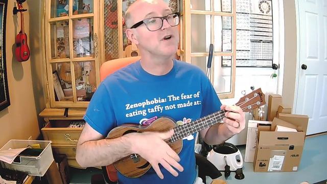 Irving Berlin/Ethel Merman ukulele cover "You Can't Get a Man with a Gun" смотреть онлайн