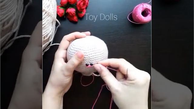 Как вышить носик зайке Тильда смотреть онлайн