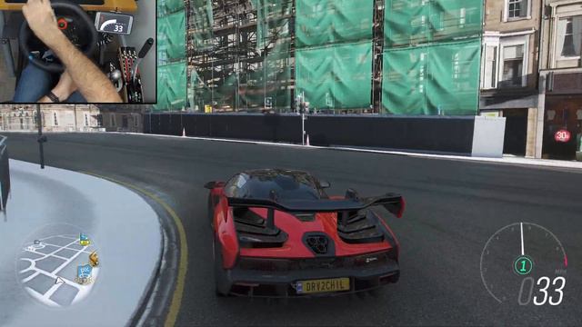 McLaren Senna Forza Horizon 4 | Logitech g29 Wheel gameplay смотреть онлайн