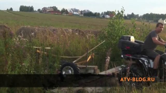 Постройка экспедиционного прицепа.Тест балансирной подвески смотреть онлайн