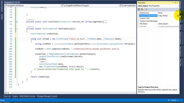 Using Google Drive API with C# смотреть онлайн